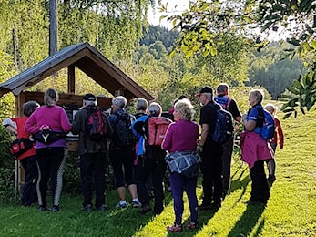 Fantastisk tur langs Skodalsåa